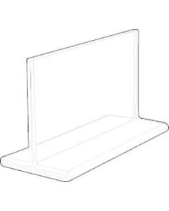 Acrylic Two Sided, Top Loading Sign Holder