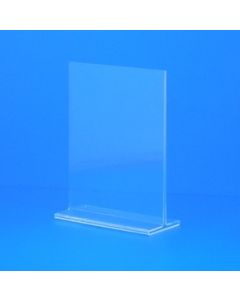 Acrylic Two Sided, Top Loading Sign Holder, 5-1/2" x 7"