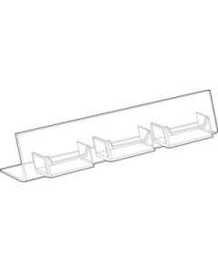 3 Pockets, Acrylic Business Card Holders