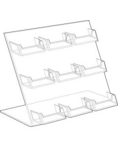 9 Pockets, Acrylic Business Card Holders