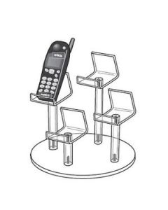 4 Group Cellphone Pedestal
