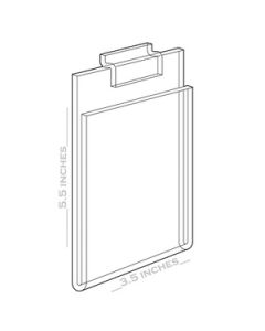 Acrylic Sign Holders, 3" x 5"