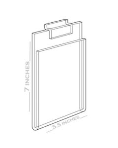 Acrylic Sign Holders, 5" x 7"