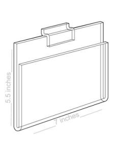 Acrylic Sign Holders, 7" x 5"