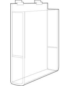 Acrylic 1-Pocket Delux Brochure Holders, 8" x 11"