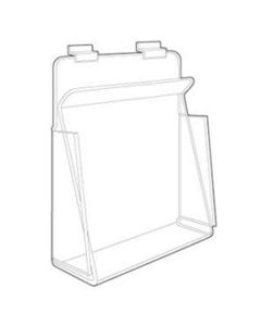 Acrylic Deluxe 1-Pocket Literature Holder, 9-1/4" x 11"