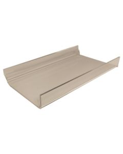 Slatwall Shelves with lip, 4" x 9"