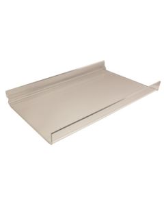 Slatwall Shelves with lip, 6" x 12"