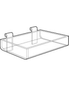 Acrylic Gridwall Display Trays, 16" x 8" x 2"