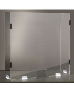Free Standing Sneeze Guard, Break Down
