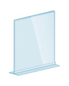 T-Style, Two Piece Sign Holder 8.5”W x 11”H