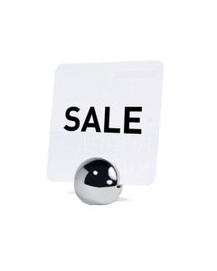 Stainless Steel Sign Holders 1” sphere base