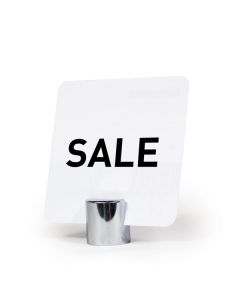 Stainless Steel Sign Holders 1” cylinder base