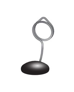 Vinyl Base, Spiral Clip 1”H
