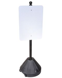 Tip 'N Roll Portable Pole Sidewalk Sign