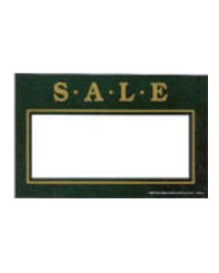 Green Sale, Sign Cards, 5-1/2" x 7"