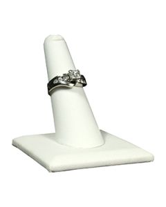 White, 1 Finger Ring Display