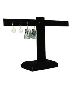 Black, Earring T-Bar Display