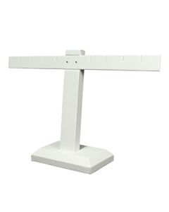 White, Earring T-Bar Display