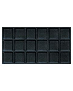 Jewelry Flocked Tray Liner, Black