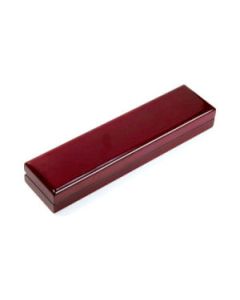 Rosewood Veneer Hinged Jewelry Boxes, for Bracelet/ Watch