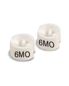 "6 MO" Mini Size Markers for Hangers