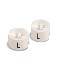 "L" Mini Size Markers for Hangers