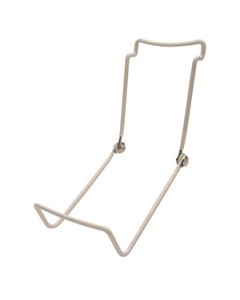 4" White, Adjustable Easel for Slatwall or Slatgrid