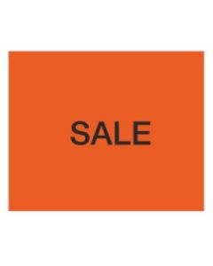 Monarch 1136 Labels, Fluorescent Red "SALE", Removable Adhesive