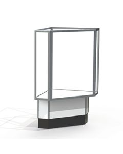 Corner Display Cases, use with Full Vision Case with Lights