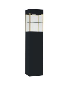 Square, Fineline Tower Glass Display Cases