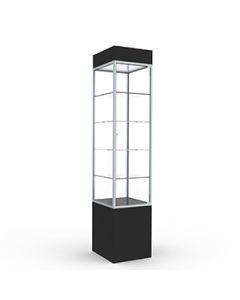 Square, Slimline Towers, with lights