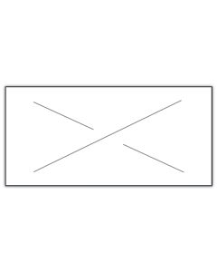 White, 1 Line Garvey 25 Labels