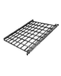 Chrome, Gridwall Flat Wire Shelf , 24" x 24"