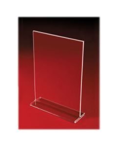 Acrylic Two Sided, Top Loading Sign Holder, 11" x 8-1/2"