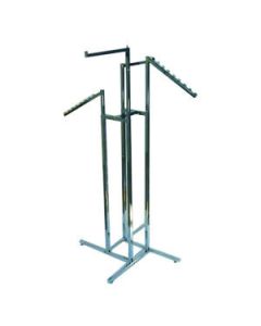4 Arm Garment Racks, 2 - 16" Straight Arms