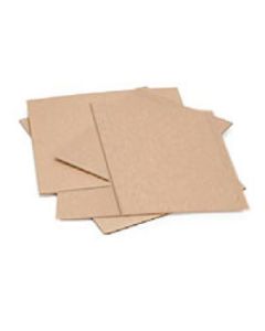 Flat Corrugated Brown Pads, 8-1/2" x 11"