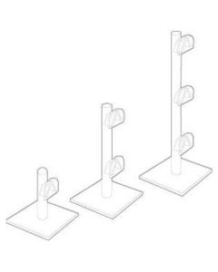 Acrylic Freestanding 2 Pairs Eyewear Displays