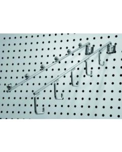 17.5" Pegboard 5-Hook Waterfall Bracket