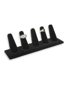 White, 5 Finger Ring Displays