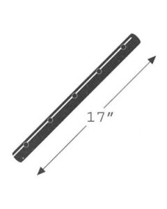 20" Floor rack pole set, for display racks