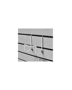 4" Black, Adjustable Easel for Slatwall or Slatgrid