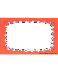 Red Burst 2, Sign Cards