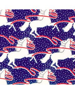 Christmas Western Gift Wrap, Enchanted Horse