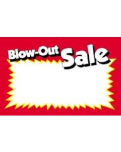 Blow Out Sale, Sign Cards
