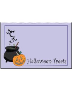 Halloween Treats', Seasonal Sign Cards, 7" x 11"