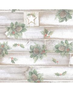 Christmas Western Gift Wrap, Hollywood