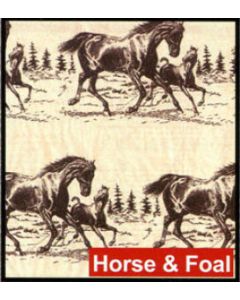 Horse & Foal, Western Printed Tissue Paper