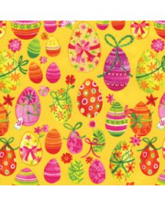Special Occasions Gift Wrap, Fancy Easter Eggs 