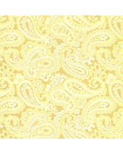 Metallic & Foil Gift Wrap, Gold Hampden Paisley 